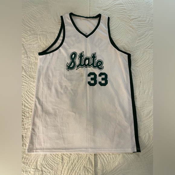 Authentic Michigan State #33 Magic Johnson jersey - Picture 1 of 9